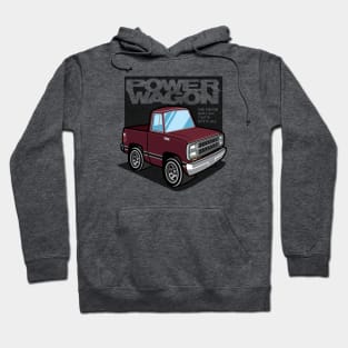 Medium Red Sunfire - Power Wagon (1980) Hoodie